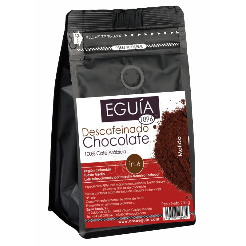 Imagen descafeinado Chocolate Imagen descafeinado Chocolate
