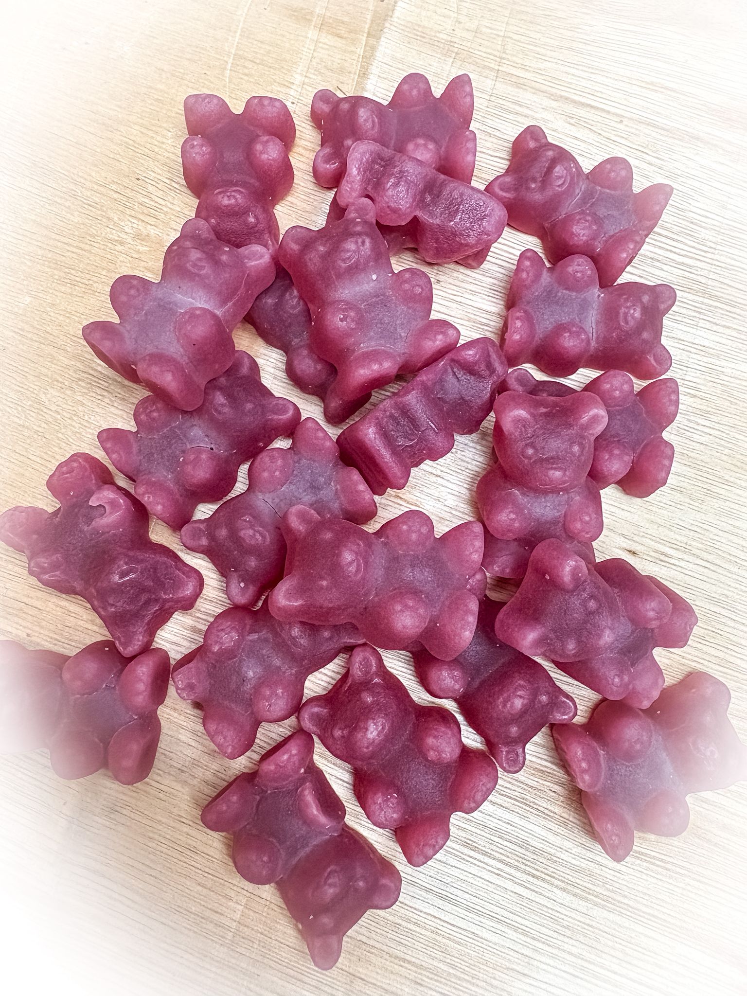 Ositos de té sabor yogur de arándanos