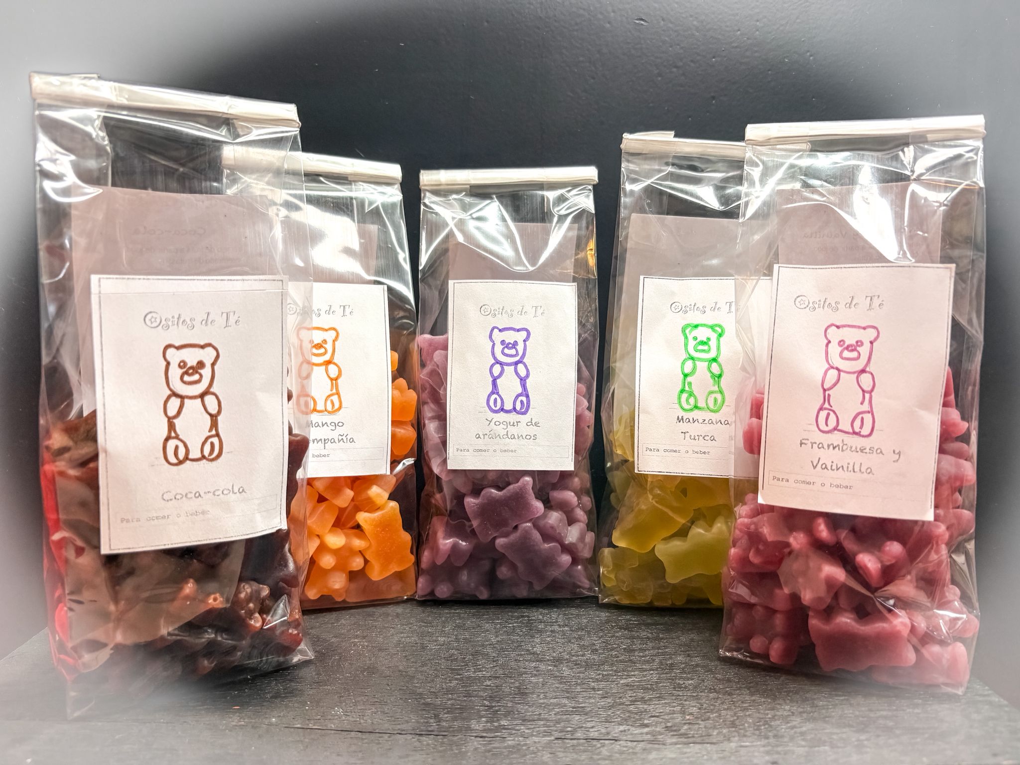 Imagen Ositos de té todos los sabores Imagen Ositos de té todos los sabores